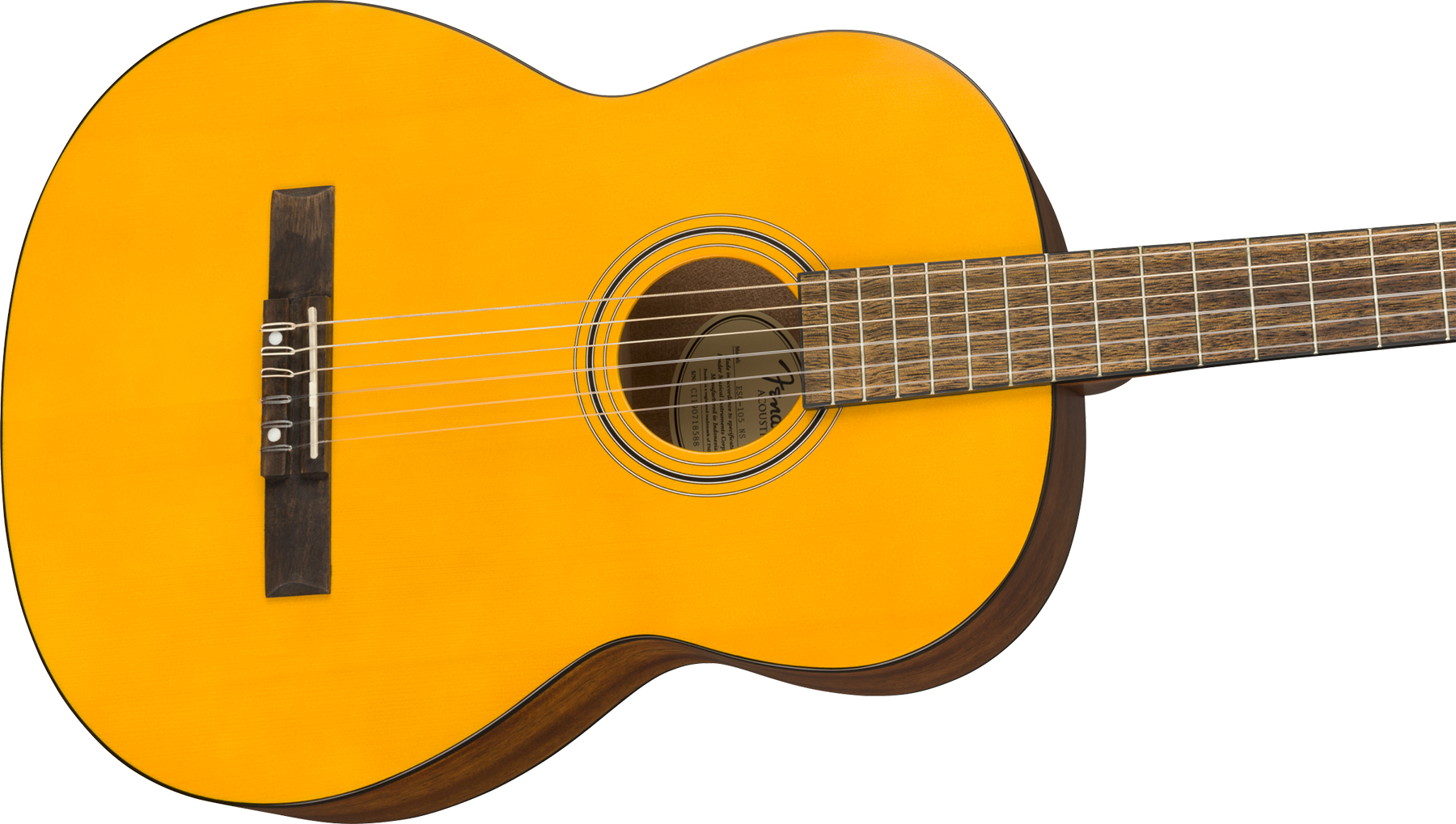 Fender Esc-105 Classical Educational Tout Okoume Noy - Vintage Natural Satin - Guitarra clásica 4/4 - Variation 2