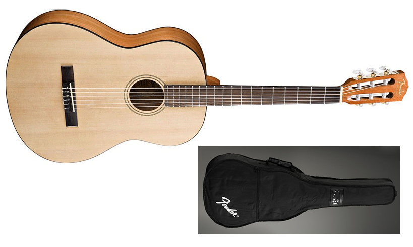 Fender Esc-80 Educational Serie 3/4 - Natural Satin - Guitarra clásica 3/4 - Variation 1