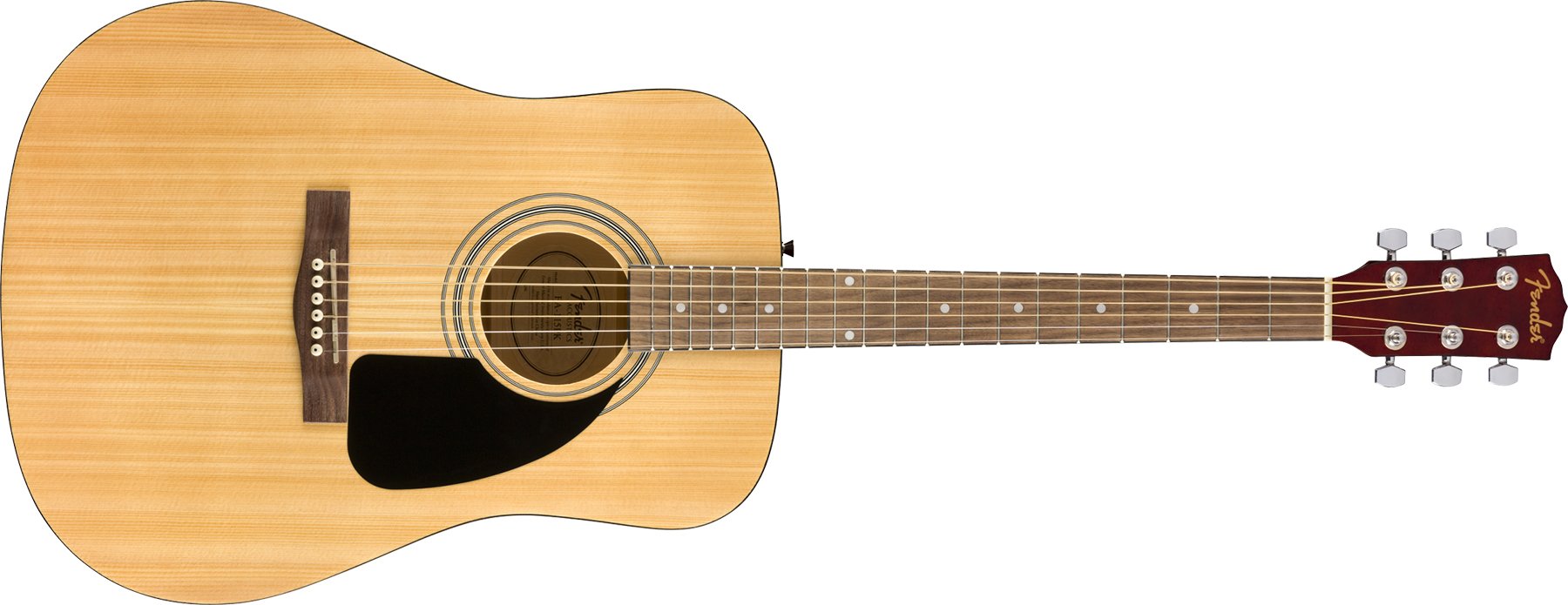 Fender Fa-115 Pack Dreadnought Epicea Acajou Wal - Natural - Pack guitarra acústica - Variation 2