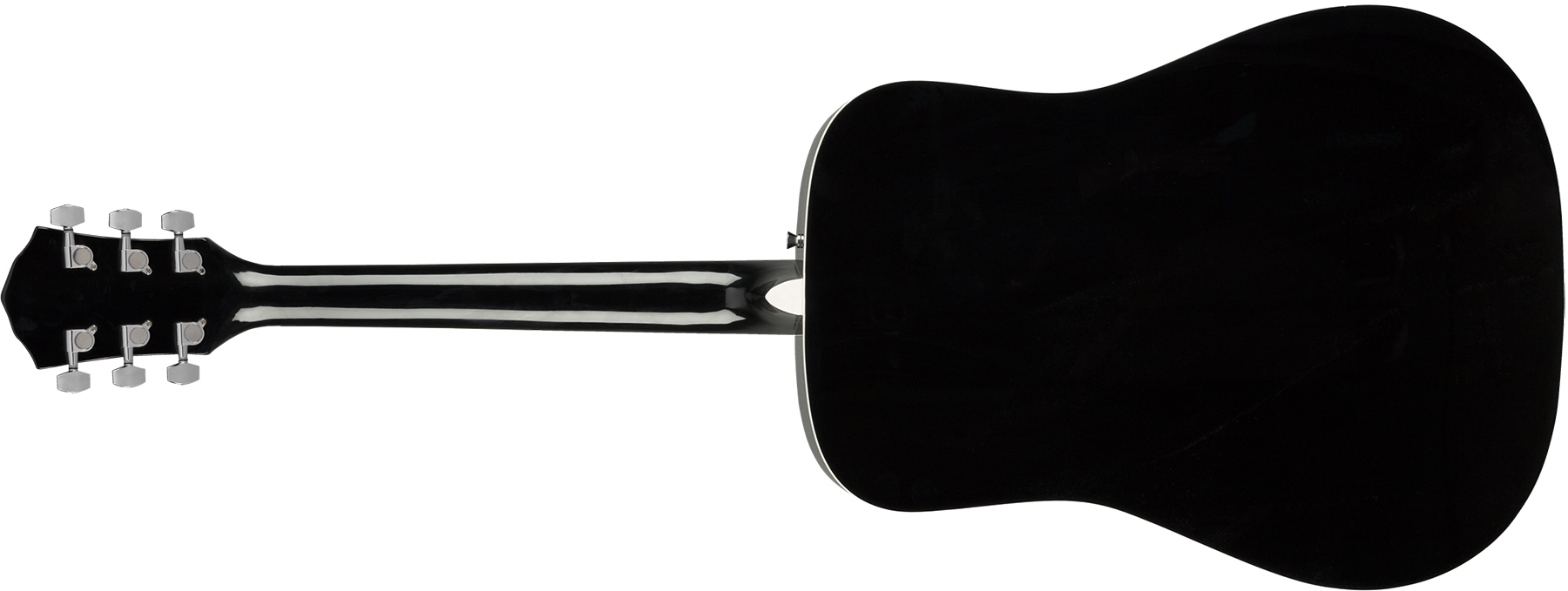 Fender Fa-125 Dreadnought 2020 Epicea Acajou Wal - Black - Guitarra acústica & electro - Variation 1