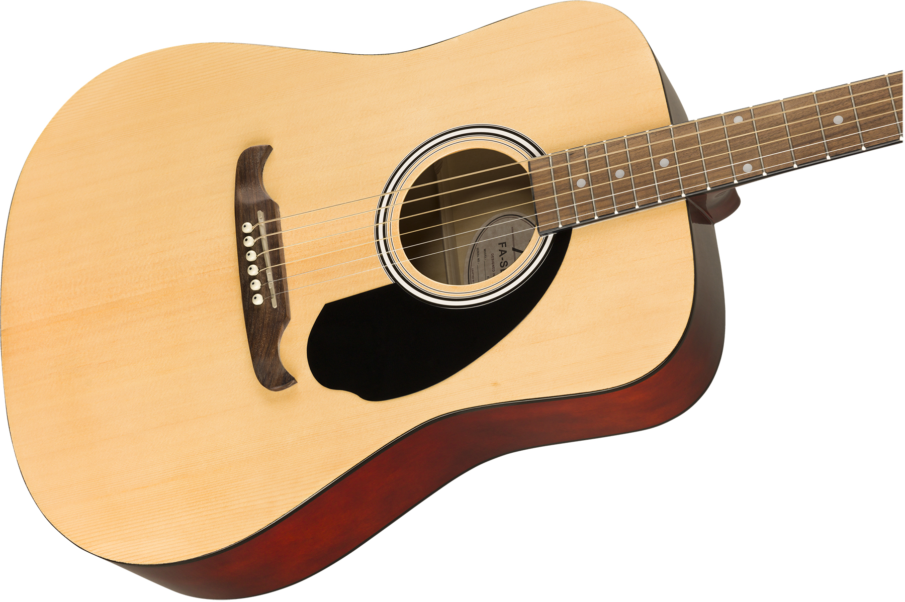 Fender Fa-125 Dreadnought 2020 Epicea Acajou Wal - Natural - Guitarra acústica & electro - Variation 2