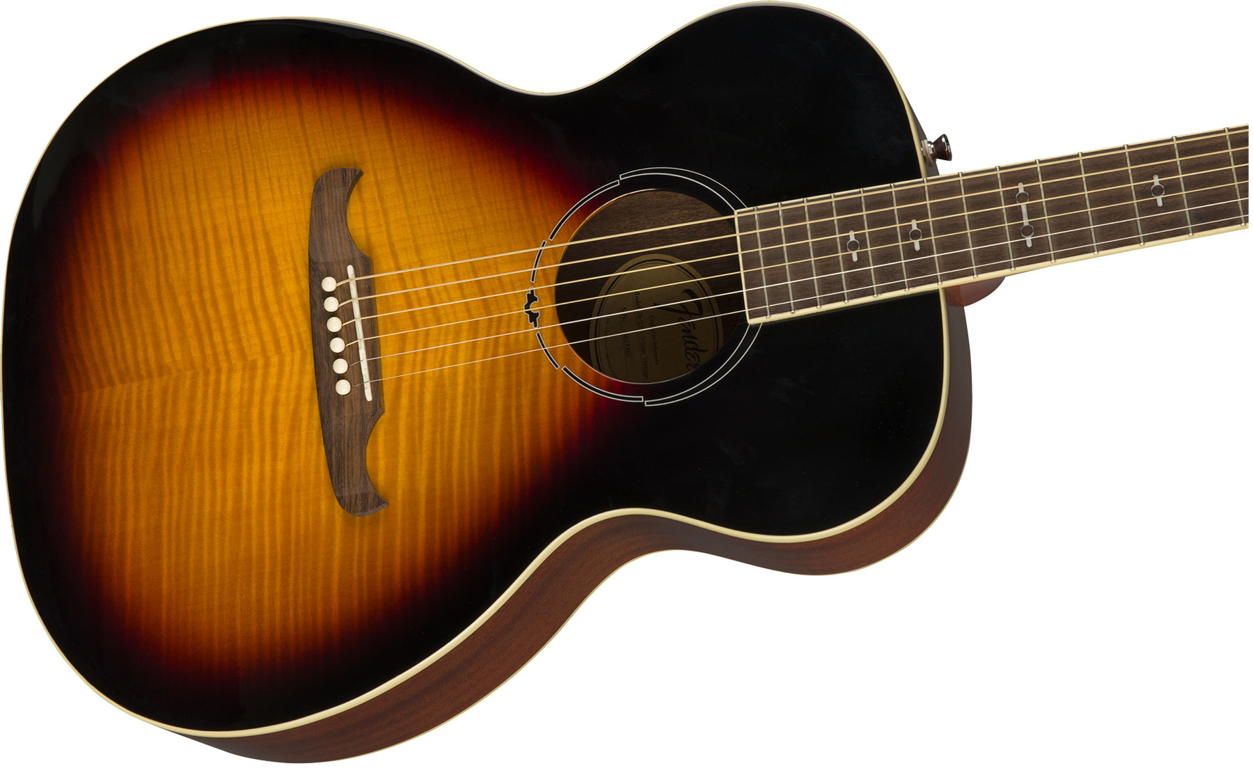 Fender Fa-235e Alternative Concert Erable Acajou Lau - 3-color Sunburst - Guitarra electro acustica - Variation 2