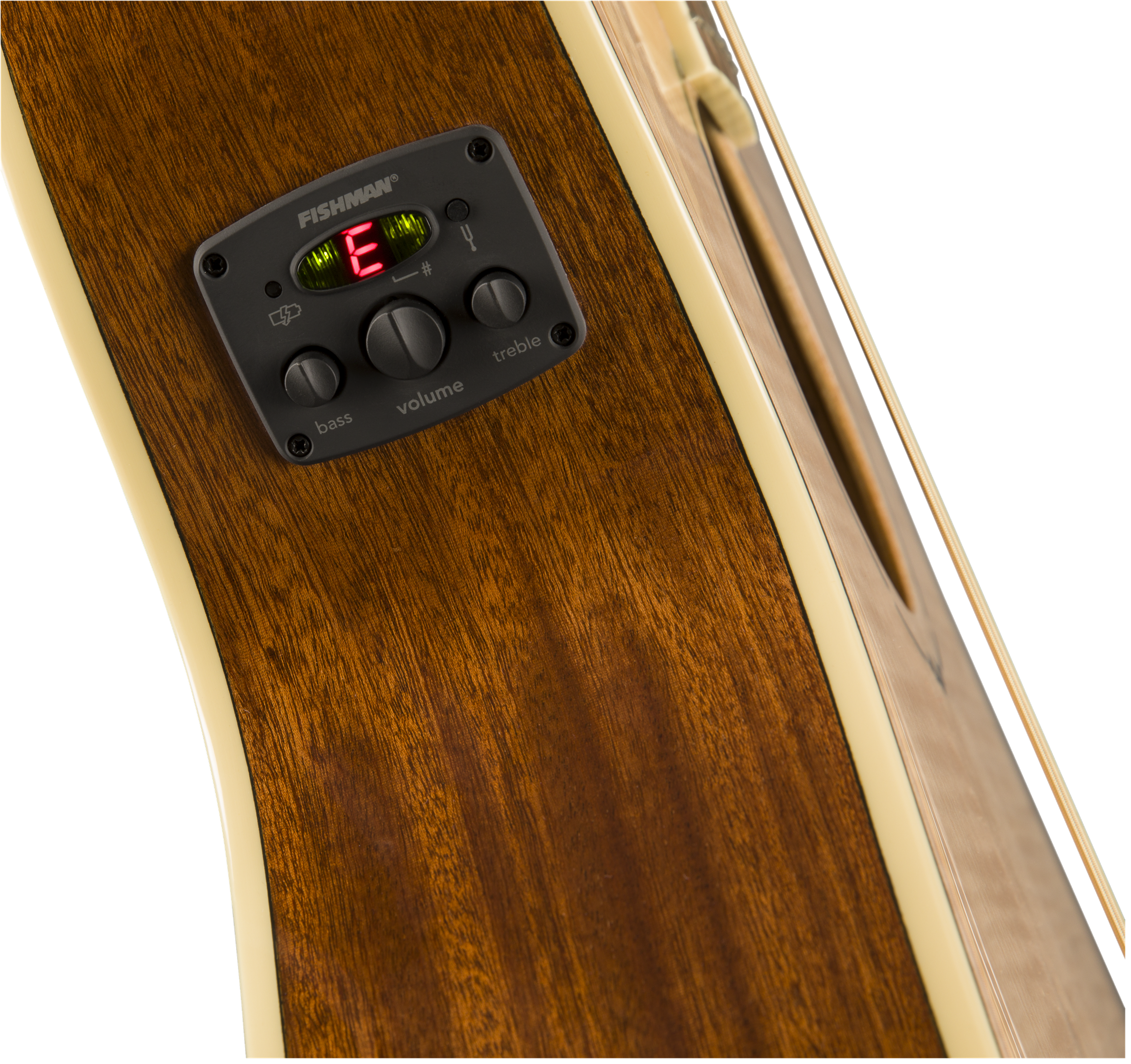 Fender Fa-235e Alternative Concert Erable Acajou Lau - Natural - Guitarra electro acustica - Variation 8