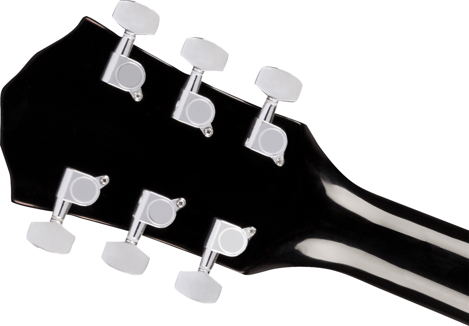 Fender Fa125ce Alternative Dreadnought Cw Epicea Acajou Wal - Black - Guitarra folk - Variation 3