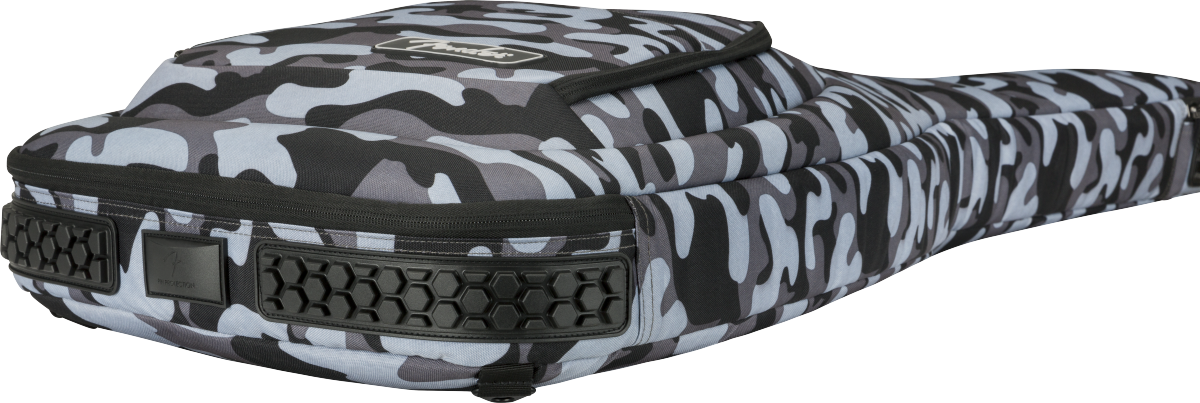 Fender Fe920 Camo Electric Guitar Gig Bag Winter Camo - Bolsa para guitarra eléctrica - Variation 4