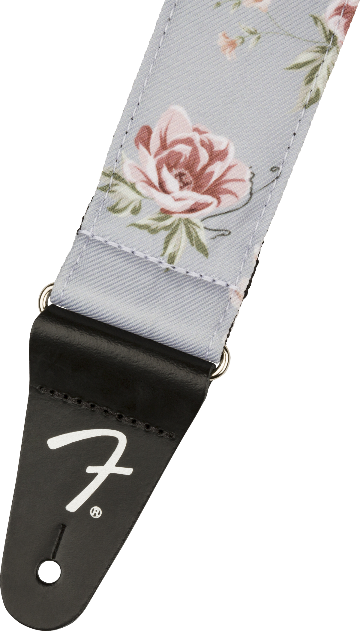 Fender Floral 2.inc Guitar Strap Gray - Correa - Variation 1