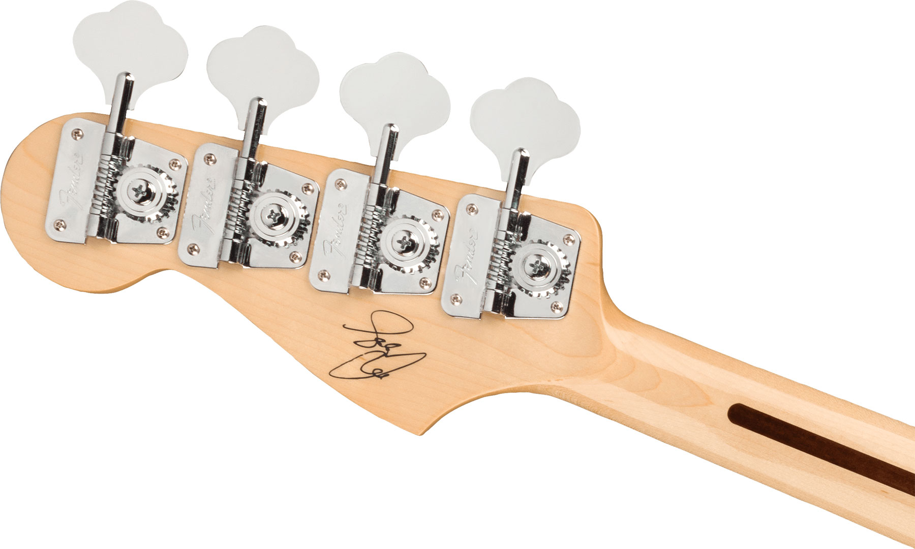 Fender Geddy Lee Jazz Bass Signature Mex Mn - Black - Bajo eléctrico de cuerpo sólido - Variation 3
