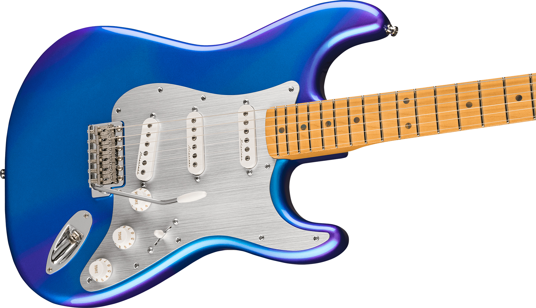 Fender H.e.r. Strat Ltd Signature Mex 3s Trem Mn - Blue Marlin - Guitarra eléctrica con forma de str. - Variation 2