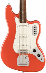 Guitarra eléctrica barítono  Fender Vintera II '60s Bass VI (MEX, RW) - Fiesta red