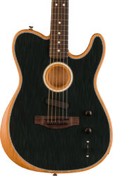 Guitarra folk Fender Acoustasonic Player Telecaster (MEX, RW) - Brushed black