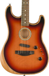 Guitarra folk Fender American Acoustasonic Stratocaster - 3-color sunburst