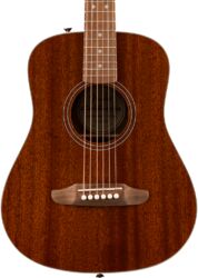 Guitarra folk Fender California Standard Redondo Mini +Bag - natural