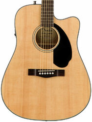 Guitarra folk Fender CD-60SCE - Natural