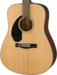 Guitarra folk para zurdos Fender CD60S LH Zurdo - Naturel