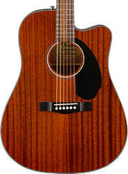 Guitarra folk Fender CD-60SCE All-Mahogany Dreadnought - natural