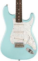 Guitarra eléctrica con forma de str. Fender Cory Wong Stratocaster Ltd (USA, RW) - Daphne blue