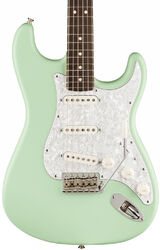 Guitarra eléctrica con forma de str. Fender Cory Wong Stratocaster Ltd (USA, RW) - Surf green