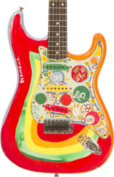 Guitarra eléctrica con forma de str. Fender Custom Shop George Harrison Rocky Strat Masterbuilt P.Waller #83840 - Rocky