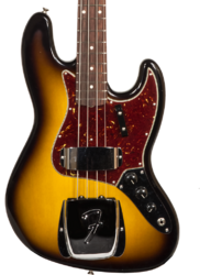 Bajo eléctrico de cuerpo sólido Fender Custom Shop 1964 Jazz Bass #R126513 - Closet classic 2-color sunburst