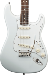 Guitarra eléctrica con forma de str. Fender Custom Shop Jeff Beck Stratocaster - Nos olympic white