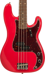 Bajo eléctrico de cuerpo sólido Fender Custom Shop 1962 Precision Bass #R126357 - Journeyman relic fiesta red 