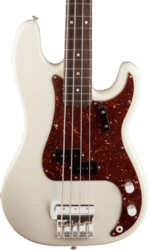 Bajo eléctrico de cuerpo sólido Fender Custom Shop Sean Hurley Precision Bass - Olympic white