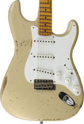 Guitarra eléctrica con forma de str. Fender Custom Shop 1954 Stratocaster 60th Anniversary - Heavy relic desert sand