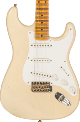 Guitarra eléctrica con forma de str. Fender Custom Shop 70th Anniversary 1954 Stratocaster #XN4159 - Journeyman relic vintage blonde