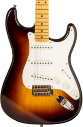Guitarra eléctrica con forma de str. Fender Custom Shop 70th Anniversary 1954 Stratocaster Ltd #XN4193 - Journeyman relic wide-fade 2-color sunburst