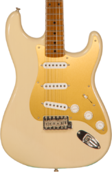 Guitarra eléctrica con forma de str. Fender Custom Shop 1957 Stratocaster #R116646 - Lush closet classic vintage blonde