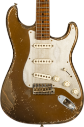 Guitarra eléctrica con forma de str. Fender Custom Shop 1957 Stratocaster Masterbuilt Dale Wilson #CZ578116 - RELIC BRONZE