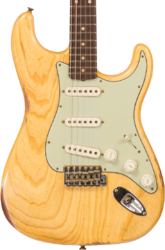 Guitarra eléctrica con forma de str. Fender Custom Shop 1959 Stratocaster #R133843 - Relic antique natural