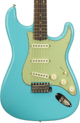 Guitarra eléctrica con forma de str. Fender Custom Shop Vintage Custom 1959 Stratocaster #R150835 - Time Capsule Daphne Blue