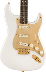 Guitarra eléctrica con forma de str. Fender Custom Shop 75th Anniversary Stratocaster - Nos diamond white pearl