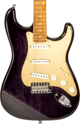 Guitarra eléctrica con forma de str. Fender Custom Shop American Custom Stratocaster #XN15899 - Nos ebony transparent