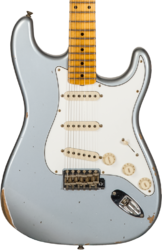 Guitarra eléctrica con forma de str. Fender Custom Shop Tomatillo Special Stratocaster #CZ571096 - Relic aged ice blue metallic