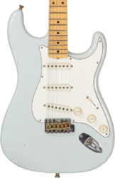 Guitarra eléctrica con forma de str. Fender Custom Shop Tomatillo Special Stratocaster #CZ571194 - Journeyman relic aged sonic blue