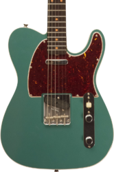 Guitarra eléctrica con forma de tel Fender Custom Shop 1959 Telecaster Custom #R146032 - Time Capsule Sherwood Metallic