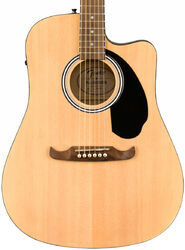 Guitarra folk Fender FA-125CE - Natural