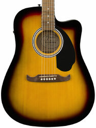 Guitarra folk Fender FA-125CE - Sunburst