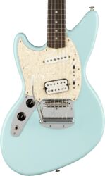 Guitarra electrica para zurdos Fender Jag-Stang Kurt Cobain Gaucher - Sonic blue
