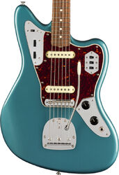 Guitarra electrica retro rock Fender Vintera 60's Jaguar (MEX, PF) - Ocean turquoise