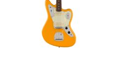 Guitarra eléctrica de cuerpo sólido Fender Jaguar Johnny Marr Signature - Fever dream yellow