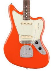 Guitarra electrica retro rock Fender Player Jaguar II (MEX, RW) - Rallye Orange