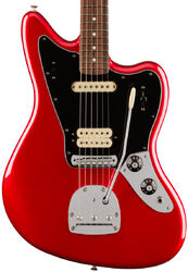 Guitarra electrica retro rock Fender Player Jaguar (MEX, PF) - Candy apple red