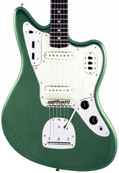 Guitarra electrica retro rock Fender Made in Japan Traditional II 60s Jaguar (RW) - Sherwood green metallic