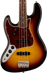 Bajo eléctrico de cuerpo sólido Fender American Vintage II 1966 Jazz Bass LH (USA, RW) - 3-color sunburst