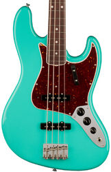 Bajo eléctrico de cuerpo sólido Fender American Vintage II 1966 Jazz Bass (USA, RW) - Sea foam green