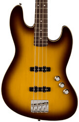 Bajo eléctrico de cuerpo sólido Fender Aerodyne Special Jazz Bass (Japan, RW) - Chocolate burst