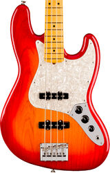 American Professional Jazz Bass (USA, MN) - aged cherry burst